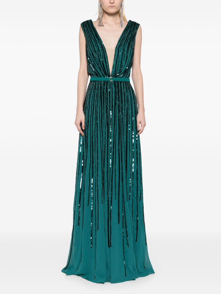 Sequin long dress