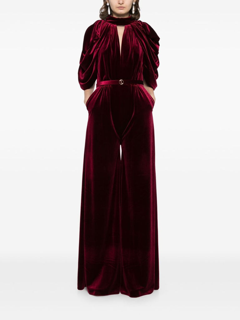 Velvet jumpsuit