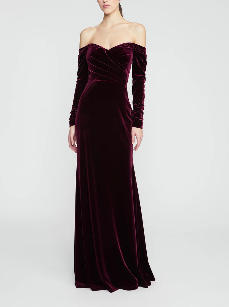 Anita Long Sleeve Gown