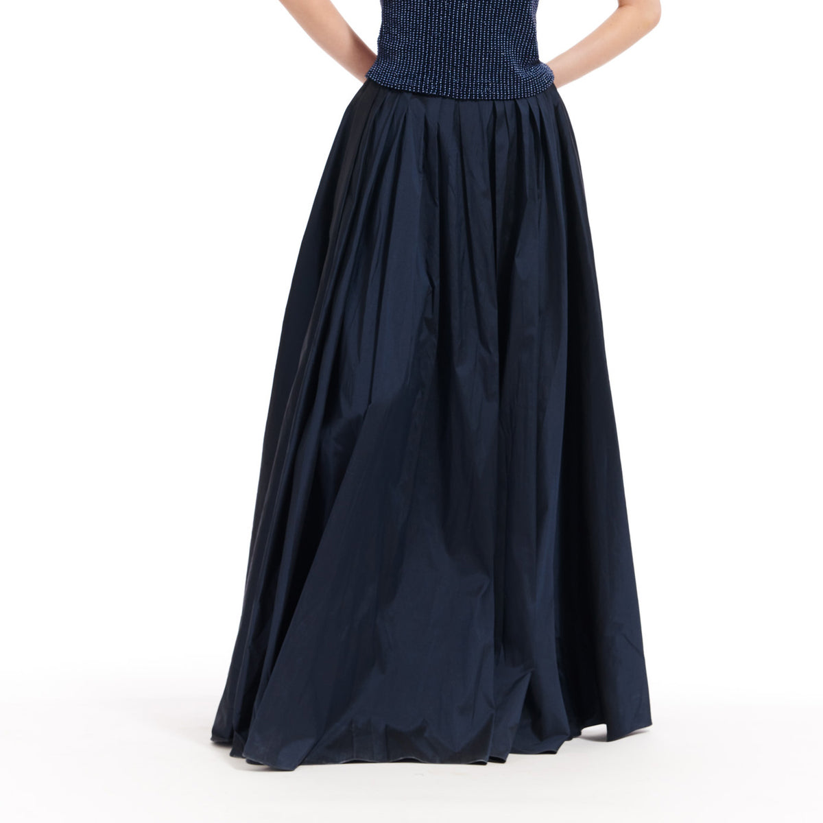 Taffeta ball clearance gown maxi skirt